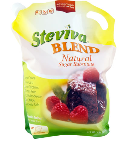 Steviva Blend Stevia Sweetener, Steviva (2268g) - Click Image to Close