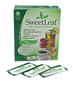 Stevia Sweetener, SweetLeaf 35 Packets